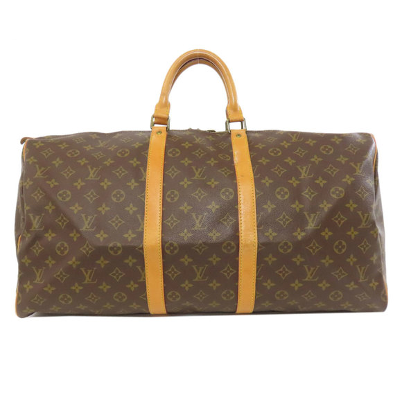 LOUIS VUITTON Brown Monogram Boston Bag - Picture 1 of 11